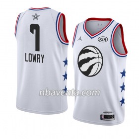 Camiseta Hombre Toronto Raptors Kyle Lowry 7 2019 All-Star Jordan Brand Blanco Swingman
